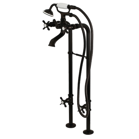 Freestanding Tub Faucet, Standard, 2, Freestanding, Oil Rubbed Bronze