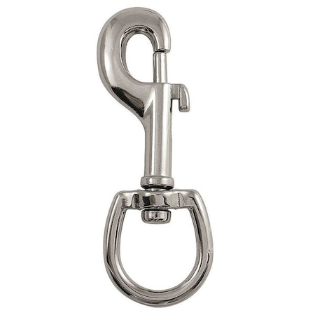 Slide Bolt Spring Snap,L 3 7/8 In