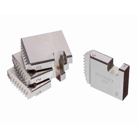 Pipe Thread Die,1 In,HSS,4 Pc