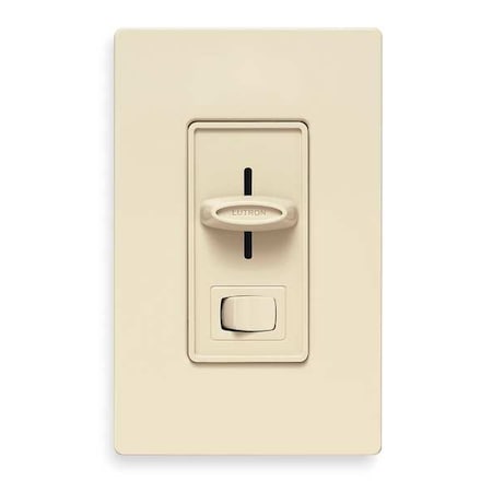 Lighting Dimmer, Slide, 1-Pole, Rocker, 120V