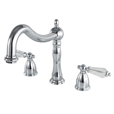 KS1341WLL Roman Tub Filler with Cross Handle