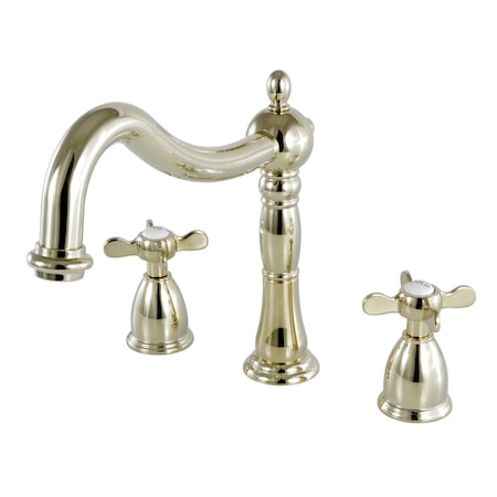 KS1342BEX Roman Tub Filler with Cross Handle