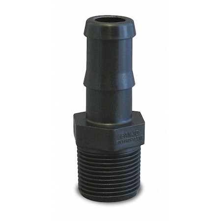 3/8" Barbed x MNPT Adapter