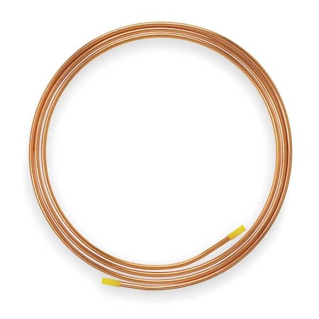 Coil Tubing, 3/16 in Outside Dia, 50 ft Length, Type ACR