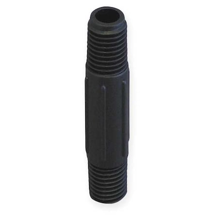 1-1/2" MNPT x 6" TBE Polypropylene Pipe Nipple Sch 80
