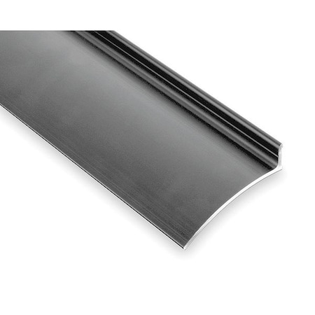 Drip Door Edge,Clear Anodized, 76 In