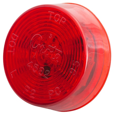 Lamp,9 Diode,2 In.,LED,Red