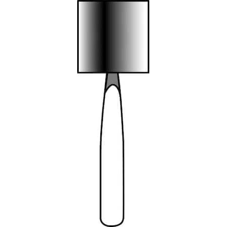Gemini Vitrified Mounted Point, 1/2 x 1/2in, 60G