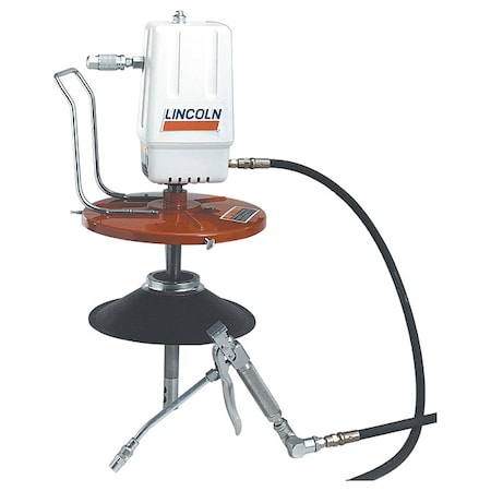 Air Drum Pump, 7,500 psi, 50:1