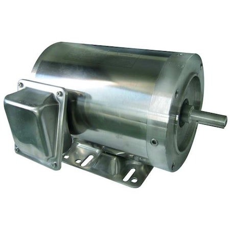 Washdown Motor,3 Ph,TENV,3/4 HP,1745 rpm
