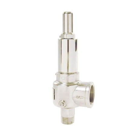 POP Safety Valve,3/4In,500 psi,Bronze