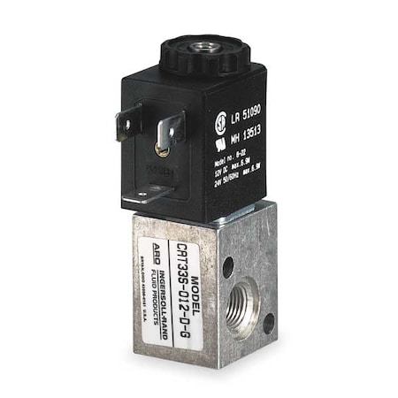 Solenoid Air Control Valve,1/8 In,120VAC