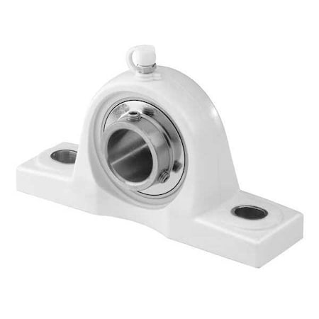 Pillow Block Thermoplstc SS,Bore 1.125"