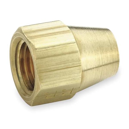 5/16" Flare Brass Short Nut 10PK