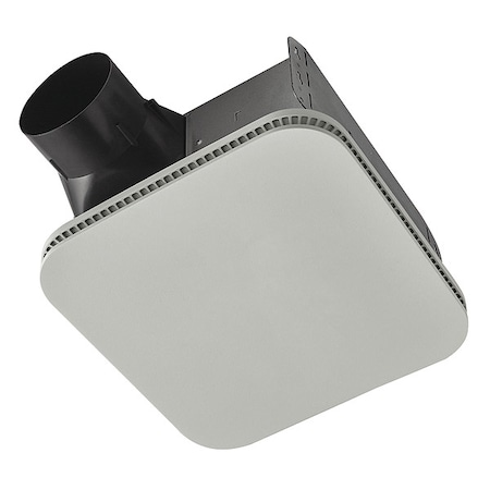 Ventilation Fan, 110 cfm cfm, 4 in Duct Dia., 120V AC, Without Light