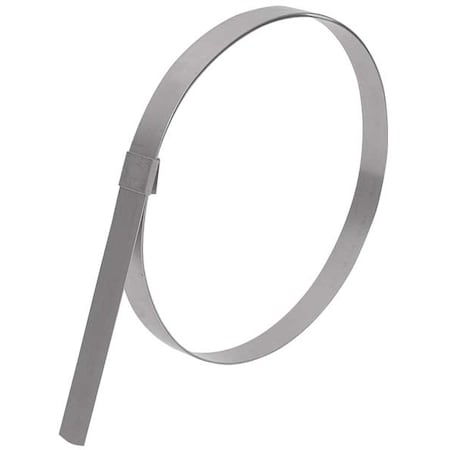 Preformed BandClamp, SS, Min.Dia.3/4", PK10