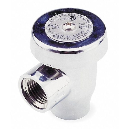 Vacuum Breaker,1/4 In.,FNPT,125 psi