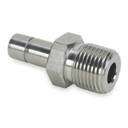 1/4" MNPT x CPI Tube Stub 316 SS Tube End Male Adapter