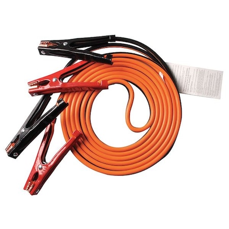 Booster Cable,SD,4 AWG,20 Ft,Std Jaw