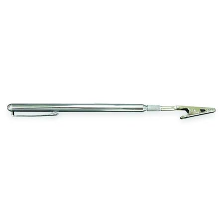 Telescoping Alligator Clip,7-3/8 In L