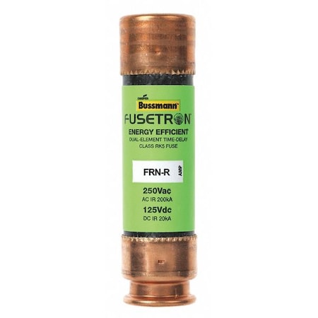 UL Class Fuse, RK5 Class, Time-Delay, 0.25A, 250V AC, Non-Indicating