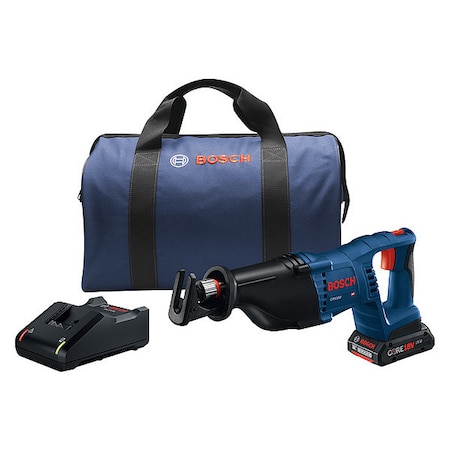 D-Handle 1-1/8 In Reciprocating Saw Kit with (1) CORE18V 4.0 Ah Compact Battery 18V