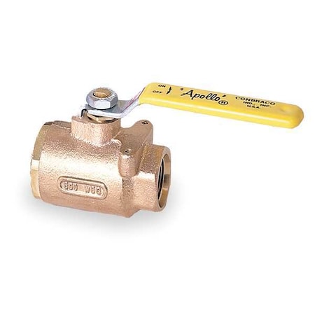 3/8" SAE Bronze Ball Valve Inline