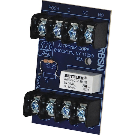 Sensitive Relay Module 12/24VDC 15Ma DPDT, Relay, -