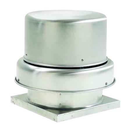 Downblast Vent, Direct Drive, 10-1/2 In, Hz: 60