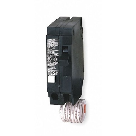 Miniature Circuit Breaker, QF Series, 30A, 1 Pole, 120V AC, 10kA at 120V AC