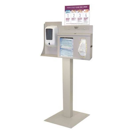 Respiratory Hygiene Station,57-63/64" H