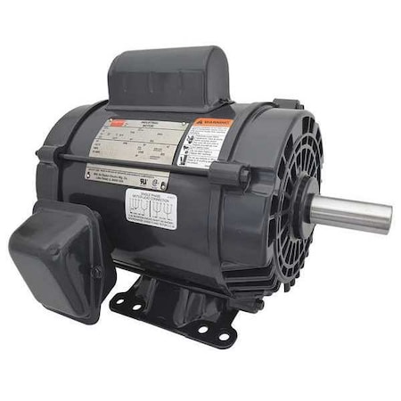 Capacitor-Start General Purpose Motor, 2 hp HP, 115/230V AC Voltage, 182T Frame