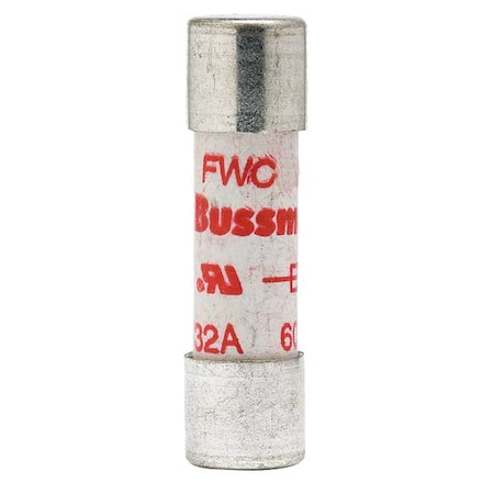 Semiconductor Fuse, 10A, Fast-Acting, 600V AC, Cylindrical
