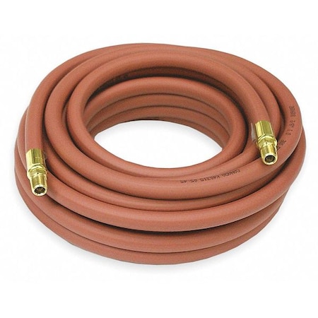 1/2" x 35 ft PVC Coupled Multipurpose Air Hose 300 psi RD