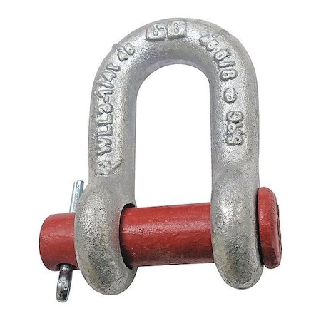 Anchor Shackle,Round Pin,1/2" Pin Dia.