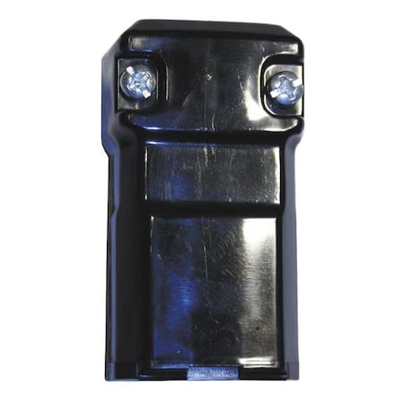 Straight Blade Connector, 5-20R, 20 A, 125V AC, 2 Pole, 3 Wire, Screw Terminals, Black