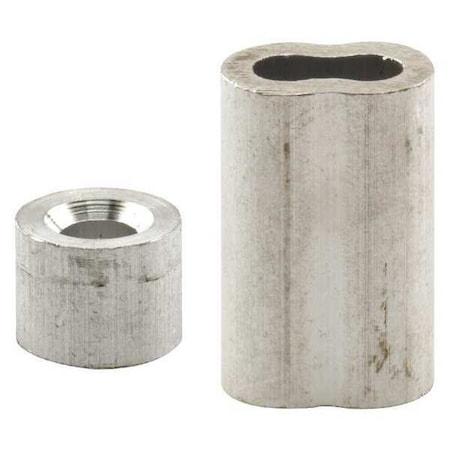 1/4 in. Aluminum Ferrules and Stops (2 pack)