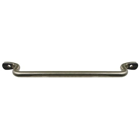 Pull Handle, Natural, 8 In. H, Natural, Unthr. Through Holes