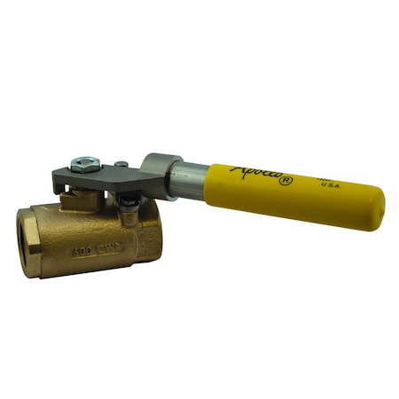 1" FNPT Bronze Ball Valve Inline