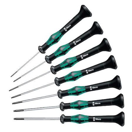Precision Screwdriver Set,Torx(R),7 pcs