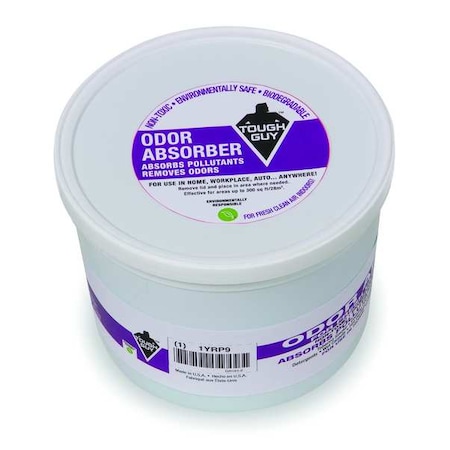 Odor Absorber Gel Sponge,Size 1 lb.,PK6