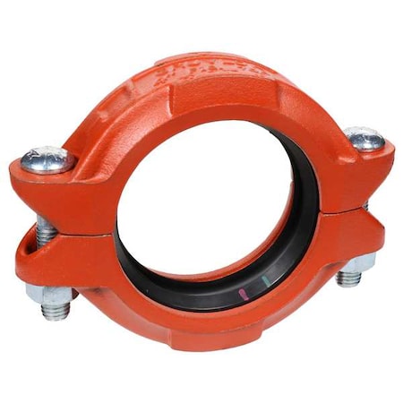 Flexible Coupling, Ductile Iron, 5 in