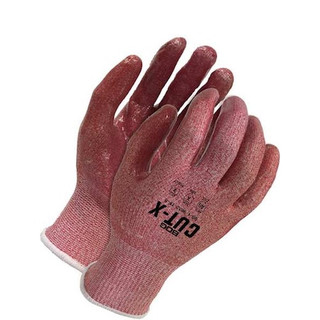 Cut-Resistant Coated Gloves, Cut Level A5 ,Silicone ,Smooth ,M (8) 1 PR