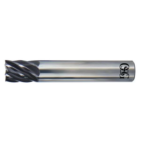 Corner Radius End Mill, 0.25 in, Carbide
