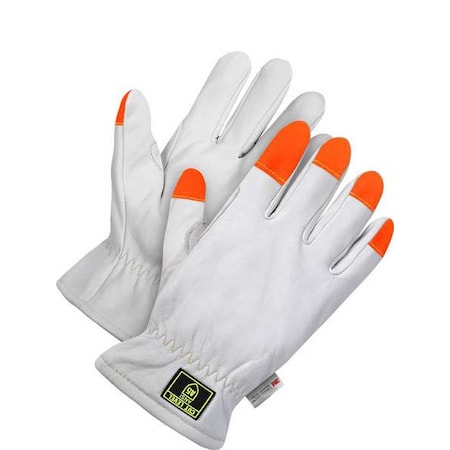 Cut-Resistant Leather Gloves, Cut Level A5 ,L 1 PR