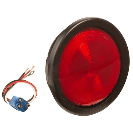 Stop-Turn-Tail Lamp,Red,Round
