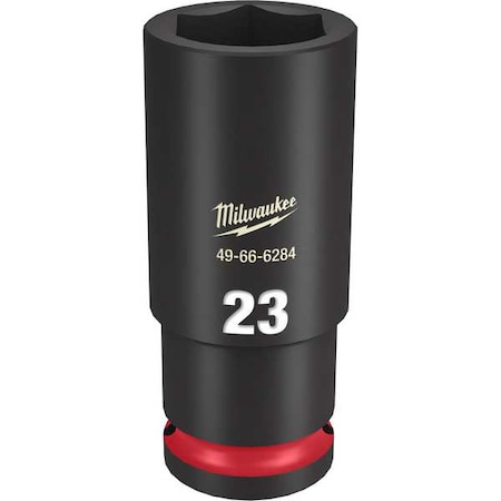 23mm SHOCKWAVE Impact Duty 1/2 in. Drive Deep Well 6 Point Impact Socket