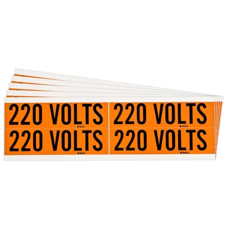 Conduit and Voltage Sign and Labels,PK5