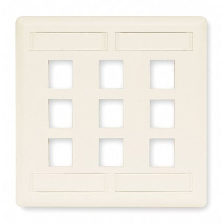 Wall Plate,9 Port