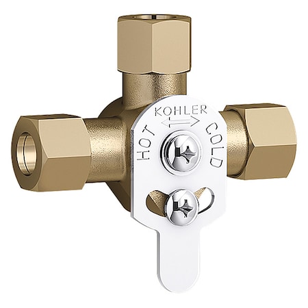 Maxing Valve,Brown,2-7/16" L,Brass